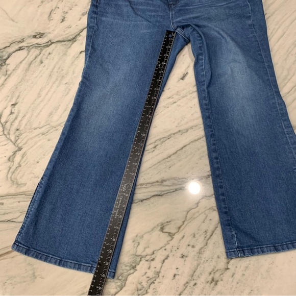 Michael Kors Medium Vintage Blue Cropped Split Ankle Hem‎ Denim Jeans Siz… - Picture 6 of 10